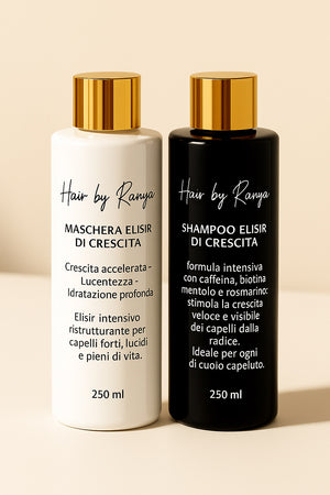 Kit Shampoo + Maschera Elisir di Crescita