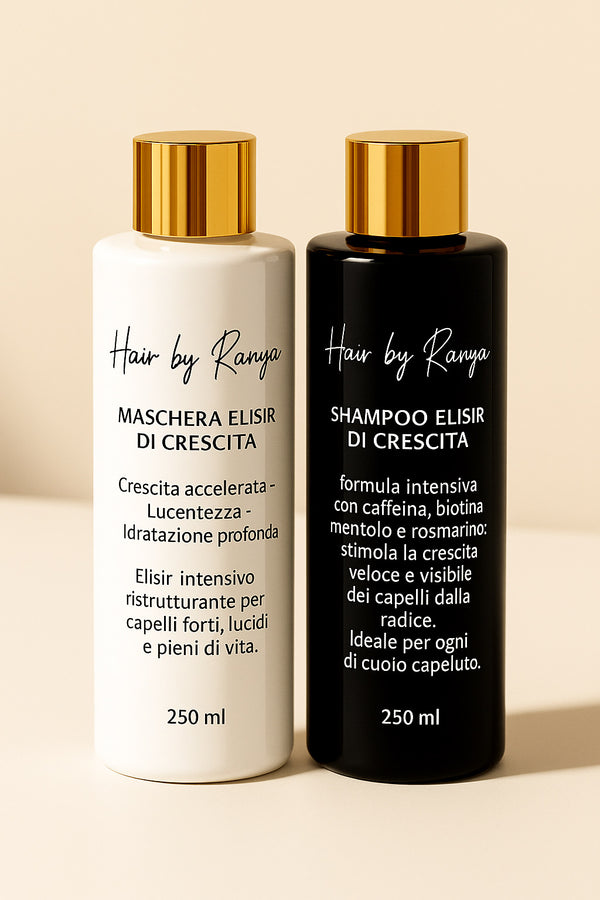 Kit Shampoo + Maschera Elisir di Crescita